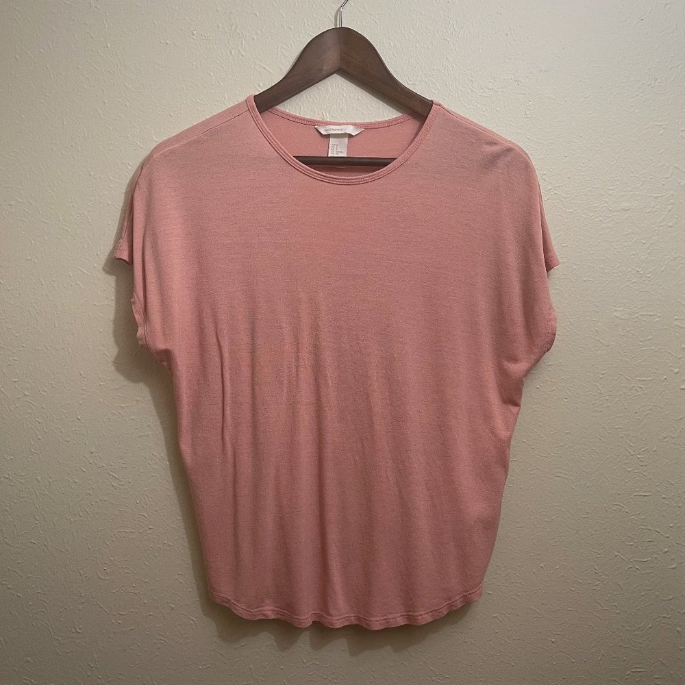 H&M Sz S Basic Pink Short Sleeve T Shirt